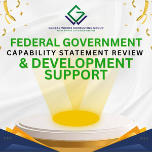 Fed. Gov. Capability Statement Review & Dev Support