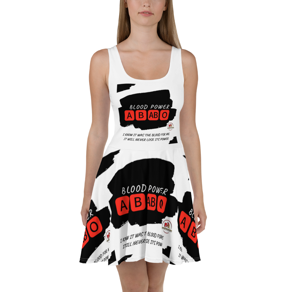 Blood Power Skater Dress