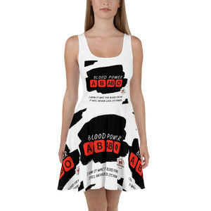 Blood Power Skater Dress