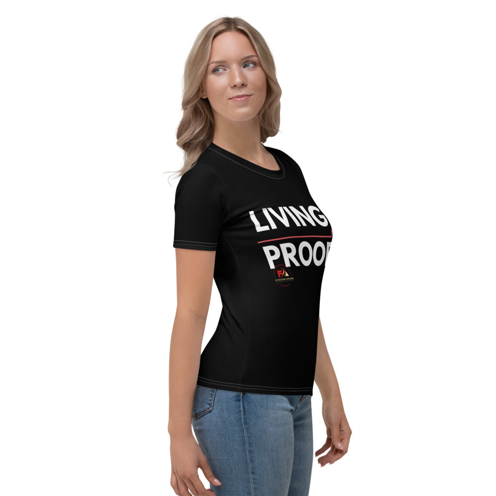 I am Living Proof Women's Tee