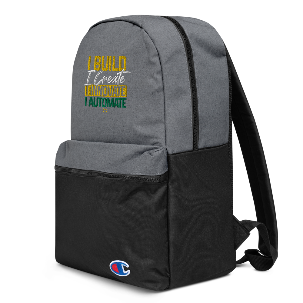 IBES Embroidered Champion Backpack