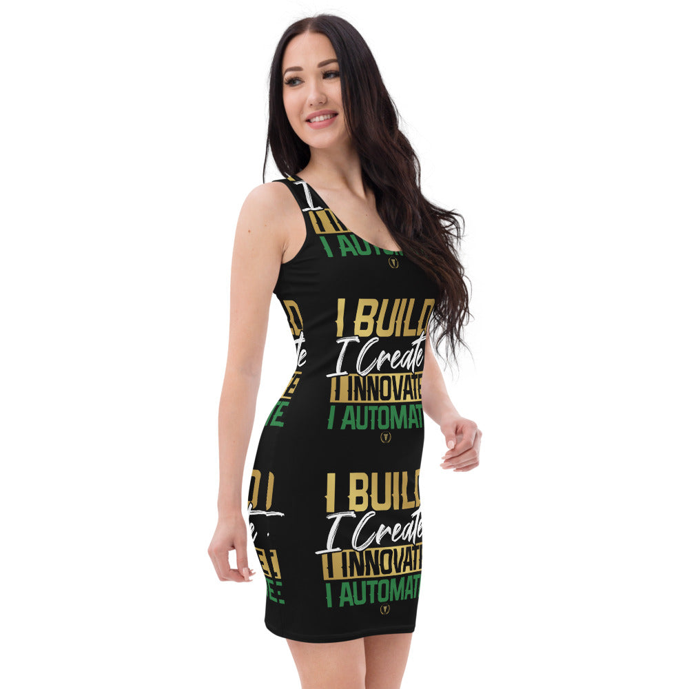 Lady Architect Sublimation Cut & Sew Dress