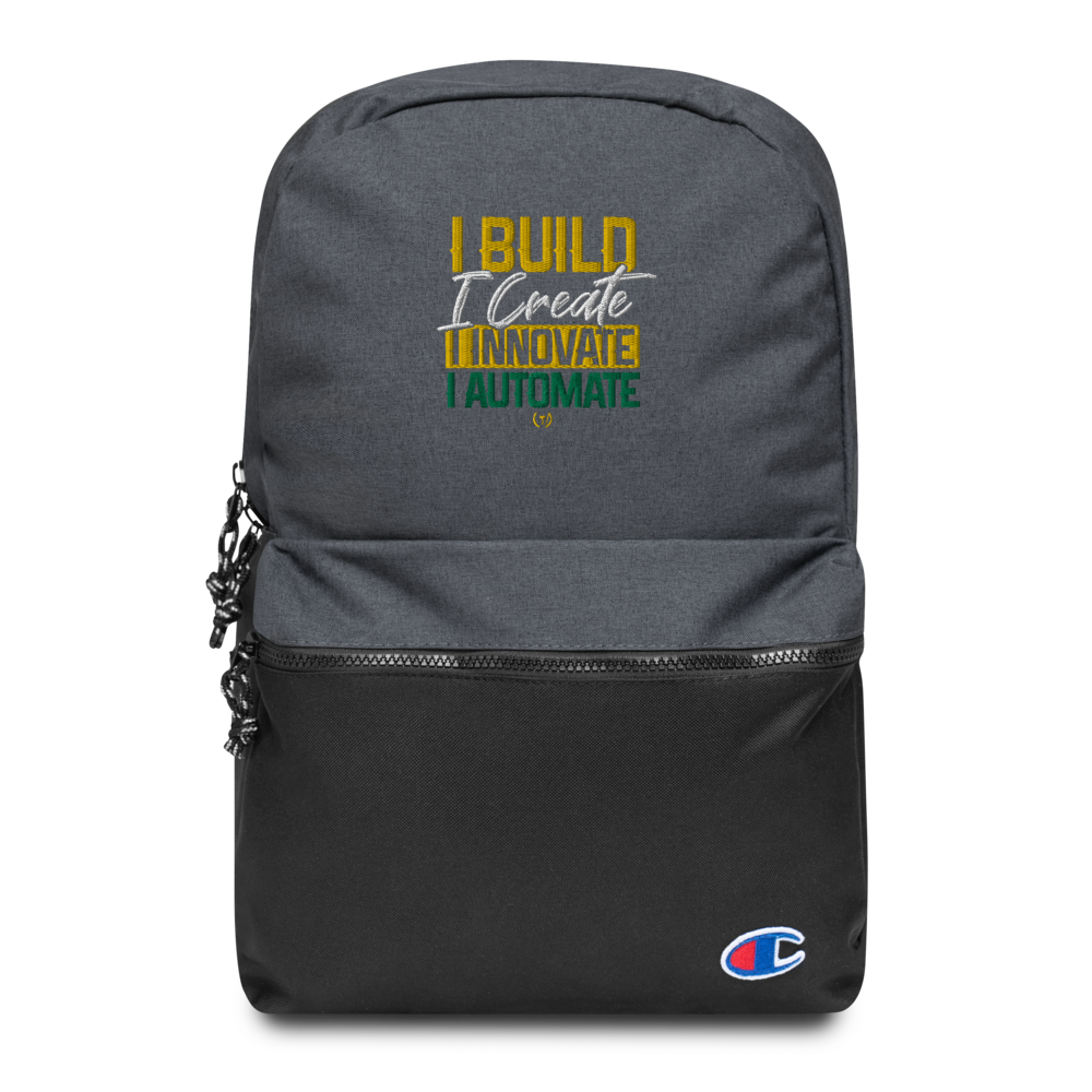 IBES Embroidered Champion Backpack