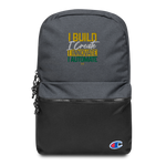 IBES Embroidered Champion Backpack