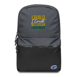 IBES Embroidered Champion Backpack