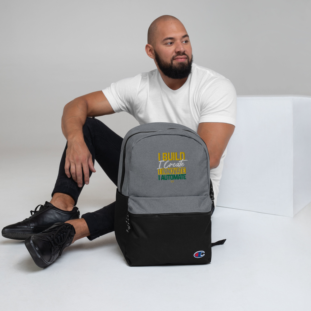 IBES Embroidered Champion Backpack