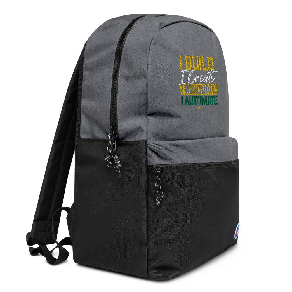 IBES Embroidered Champion Backpack