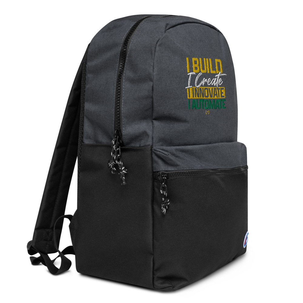 IBES Embroidered Champion Backpack