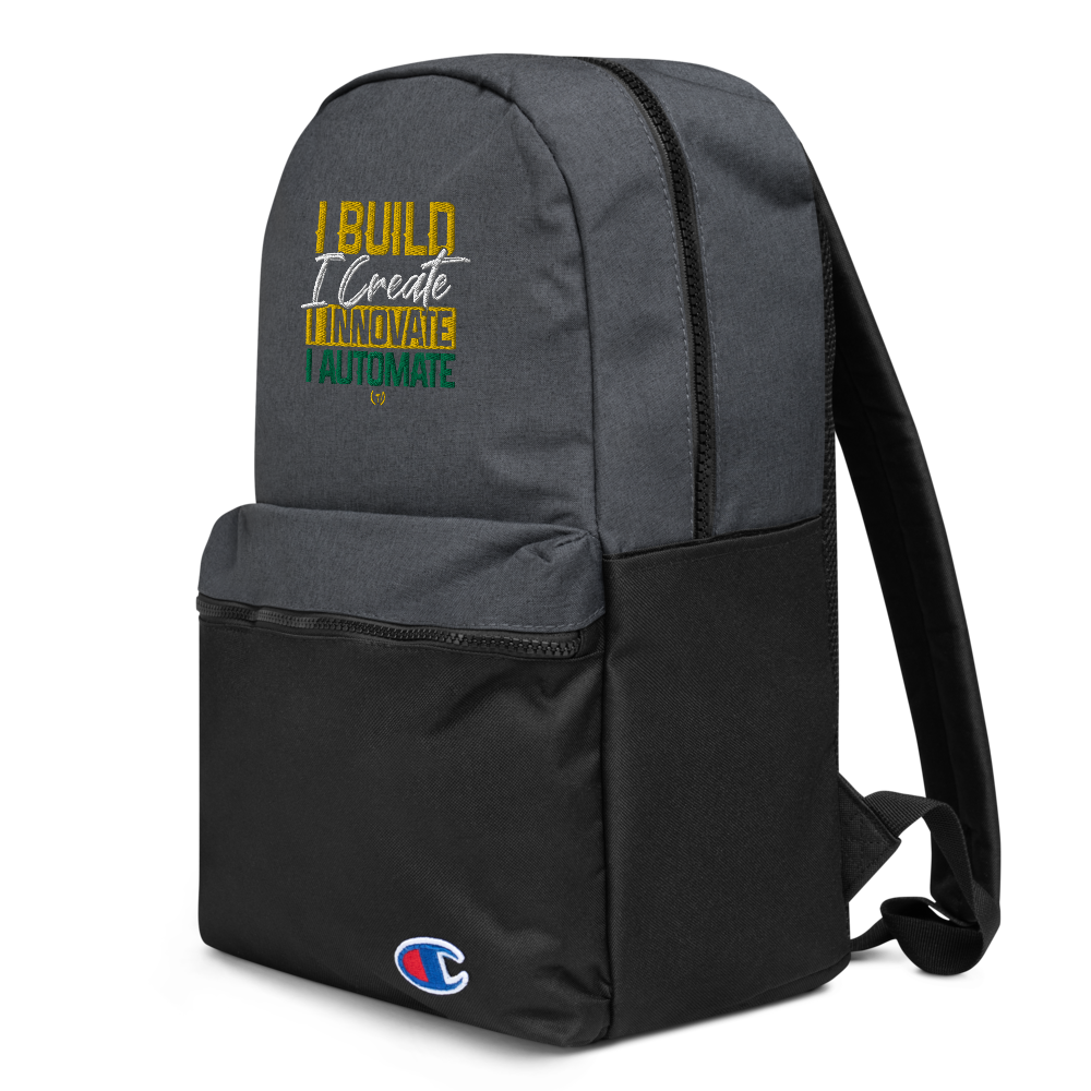 IBES Embroidered Champion Backpack