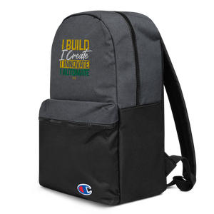 IBES Embroidered Champion Backpack