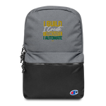 IBES Embroidered Champion Backpack