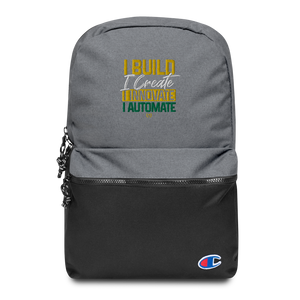 IBES Embroidered Champion Backpack