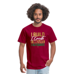 Builders, Creators, Innovators Statement - dark red