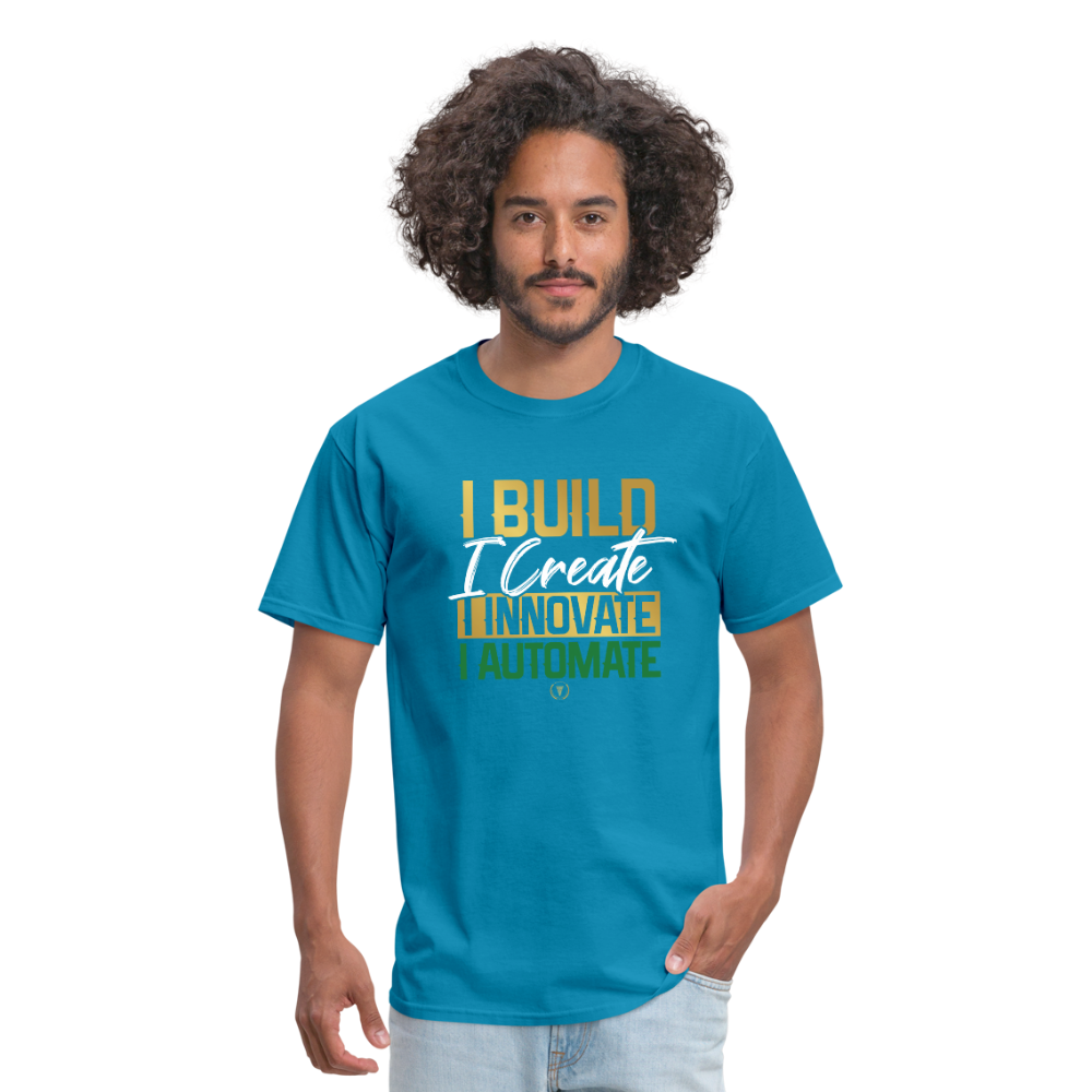 Builders, Creators, Innovators Statement - turquoise